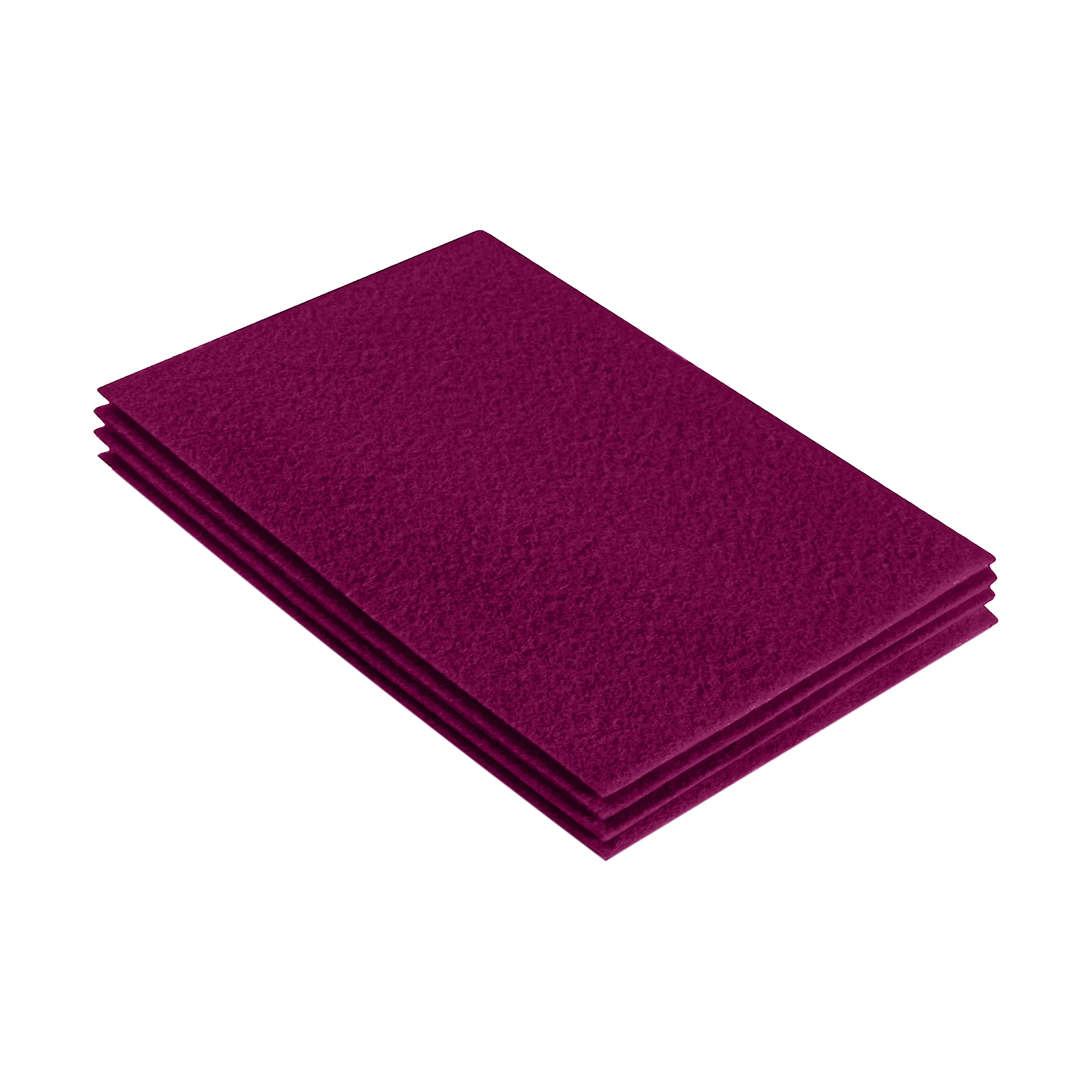 Acrylic Felt Sheet Packs | 9"X12" | Oxblood Burgundy