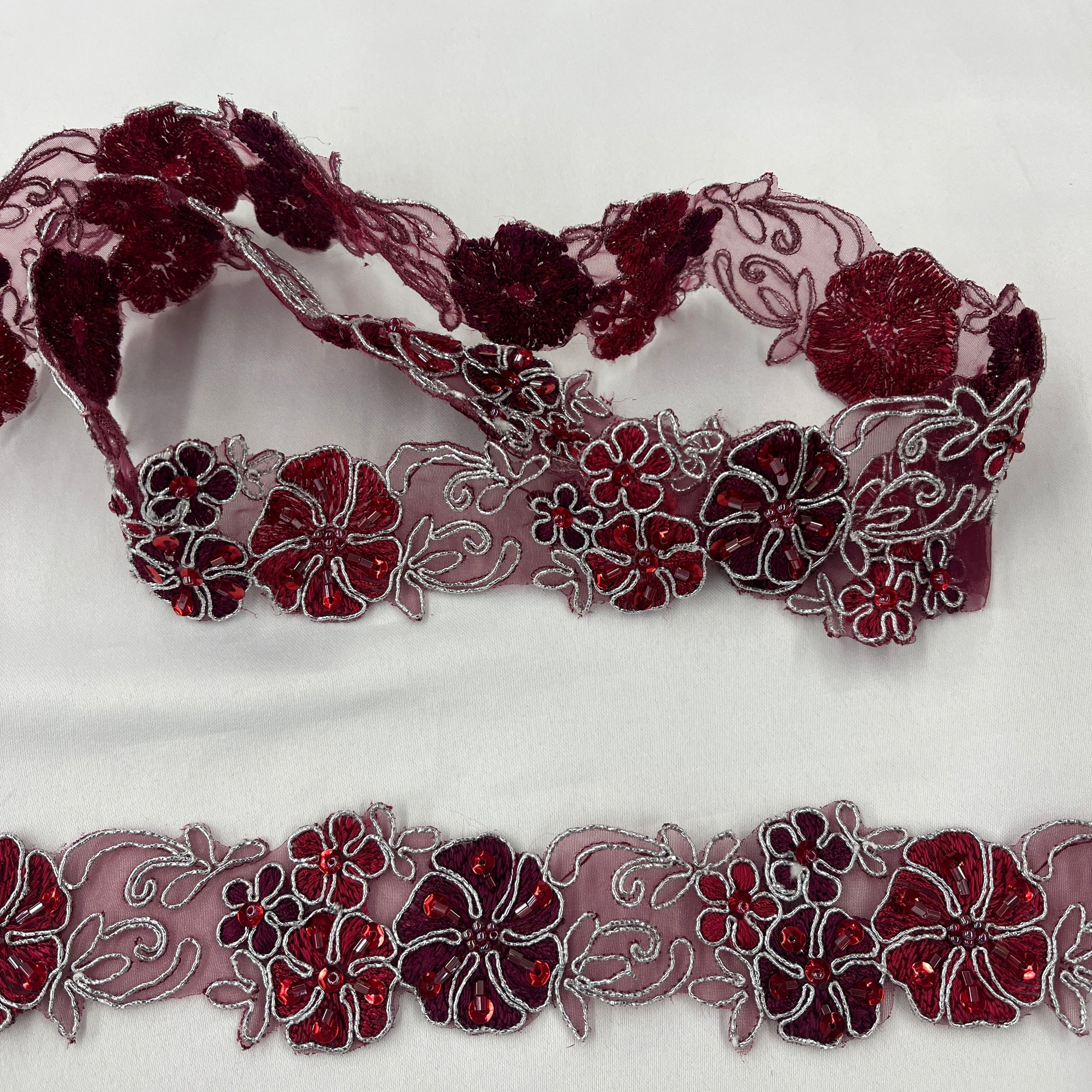 Beaded & Corded Lace Trim for Dresses, Costumes & DIY | Lace USA - 96281N-BP