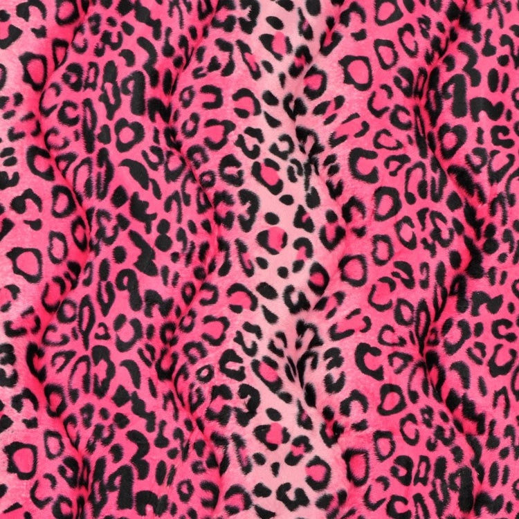 Leopard Print Velboa Faux Fur