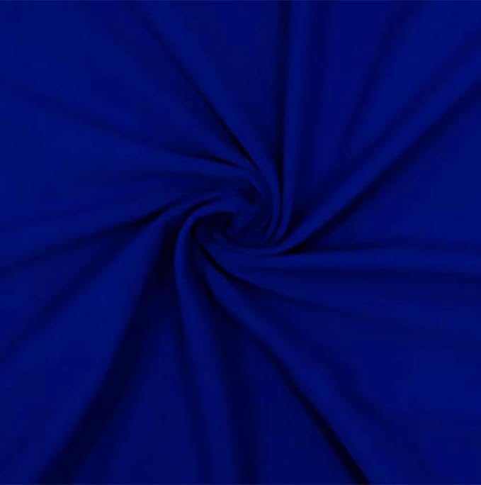 Cotton Spandex Jersey Knit Fabric – Royal Blue 12oz