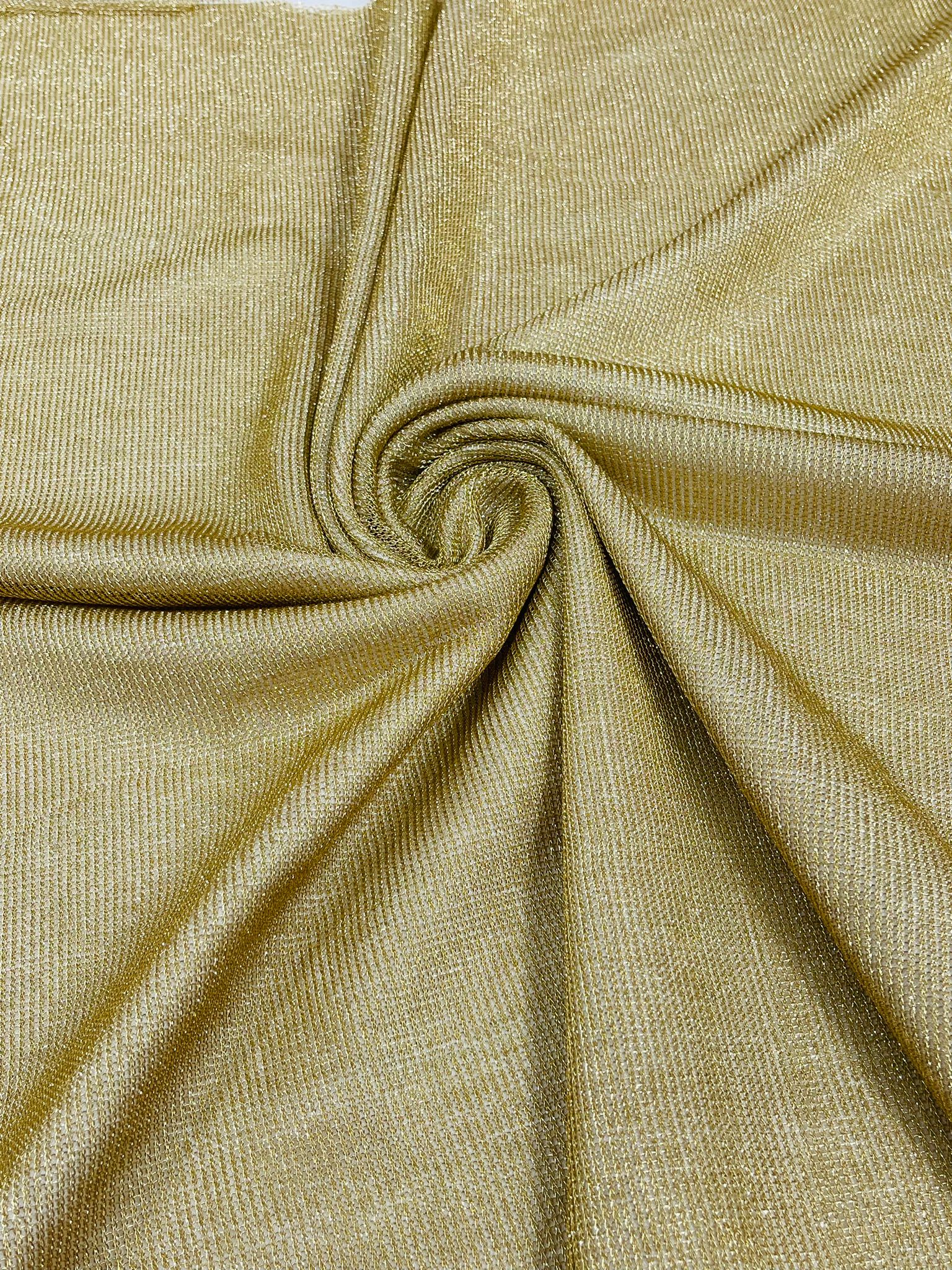 58/60" Wide Stretch Metallic Chainmail Faux Chain sheer Fabric/Cosplays Costumes.