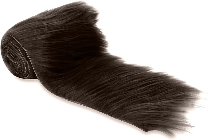 Faux Fur Fabric Trim Precut 8X60 Inch Craft DIY Costume Pack