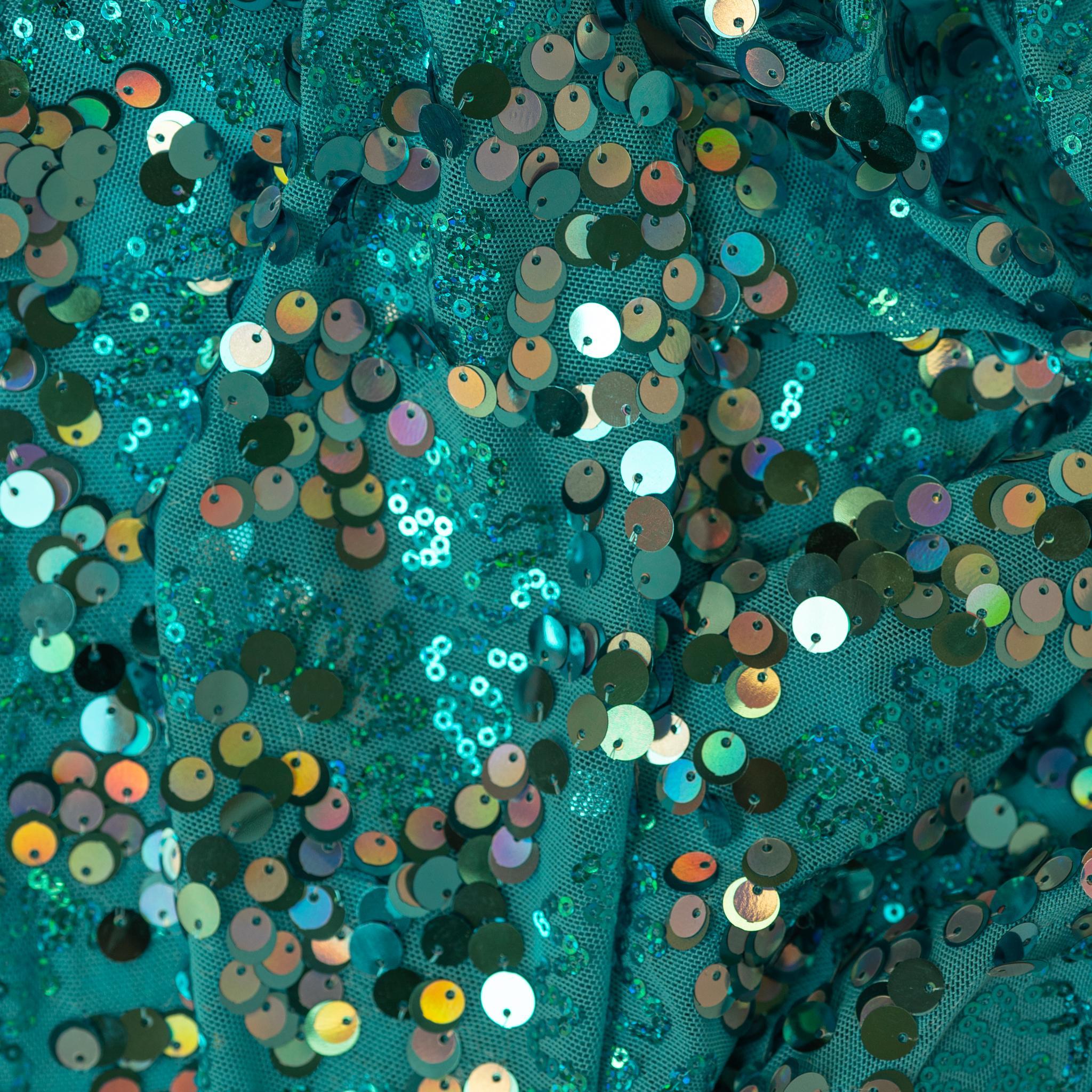 Fame Stretch Mesh Sequin Fabric | Blue Moon Fabrics