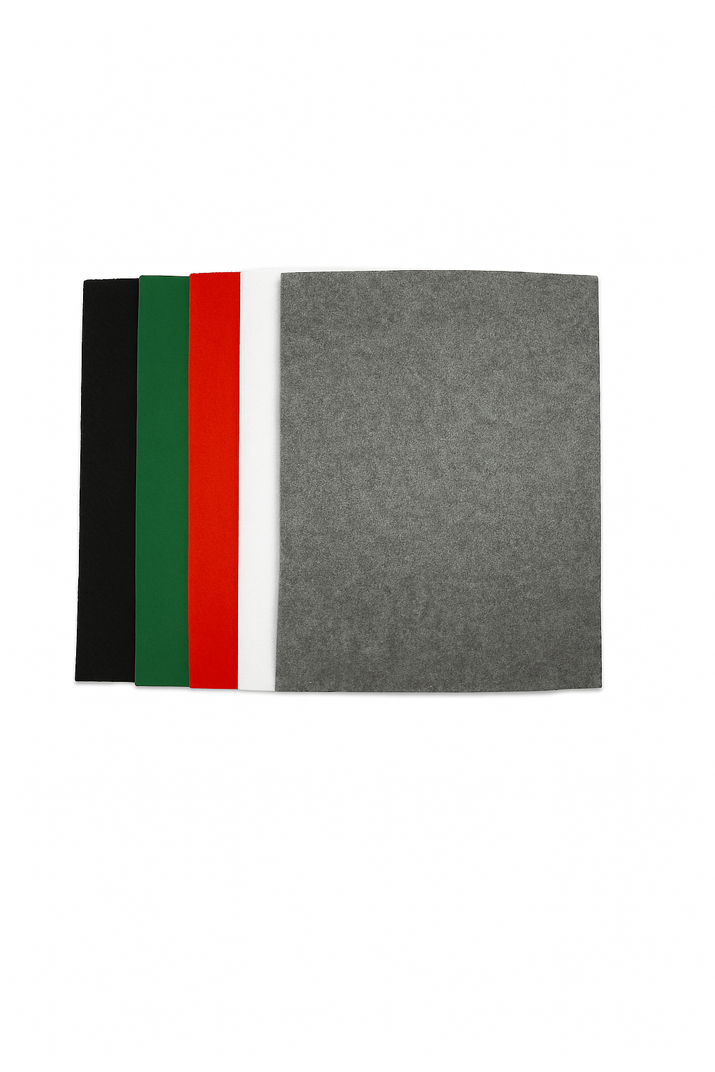 3.2mm Thick Acrylic Felt Sheets – 9x12" – Single Colors or Multi-Color Packs