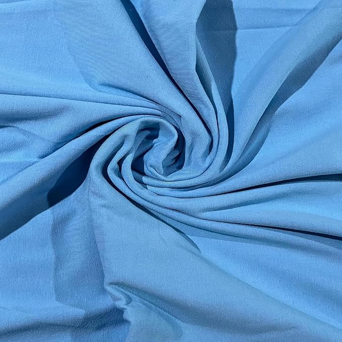 12oz Cotton Spandex Jersey Knit Fabric, 58/60" Wide