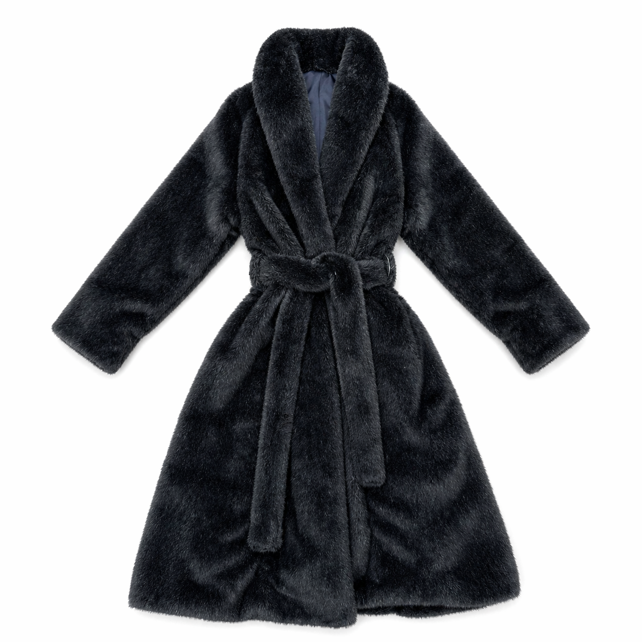 Elegant Luxurious Soft Faux Mink Robe – Indoor/Outdoor Wear, Unisex