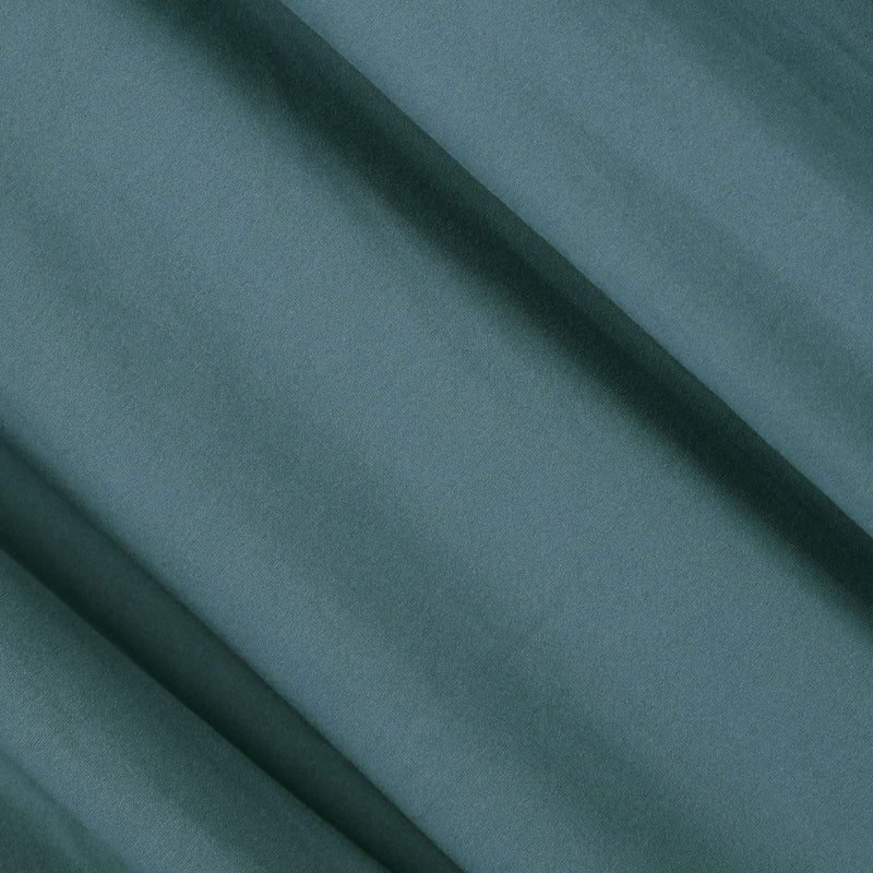 DTY Double Brushed Polyester Spandex Knit Fabric | Slate
