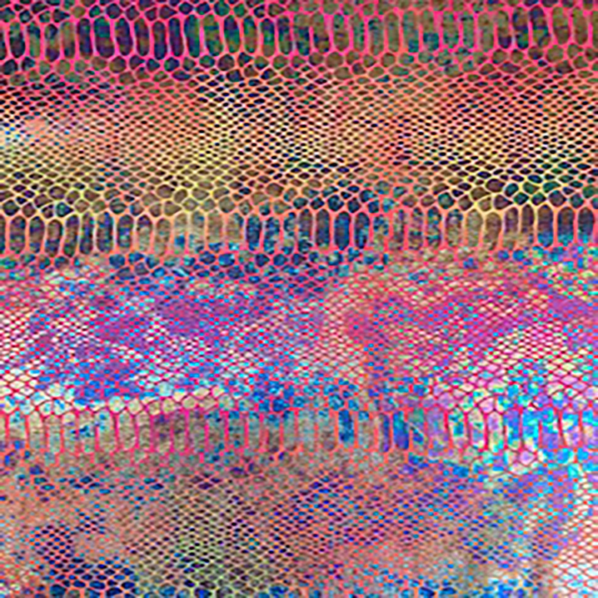 Stretch Nylon Spandex Fabric Amazon Snake  | Spandex Palace
