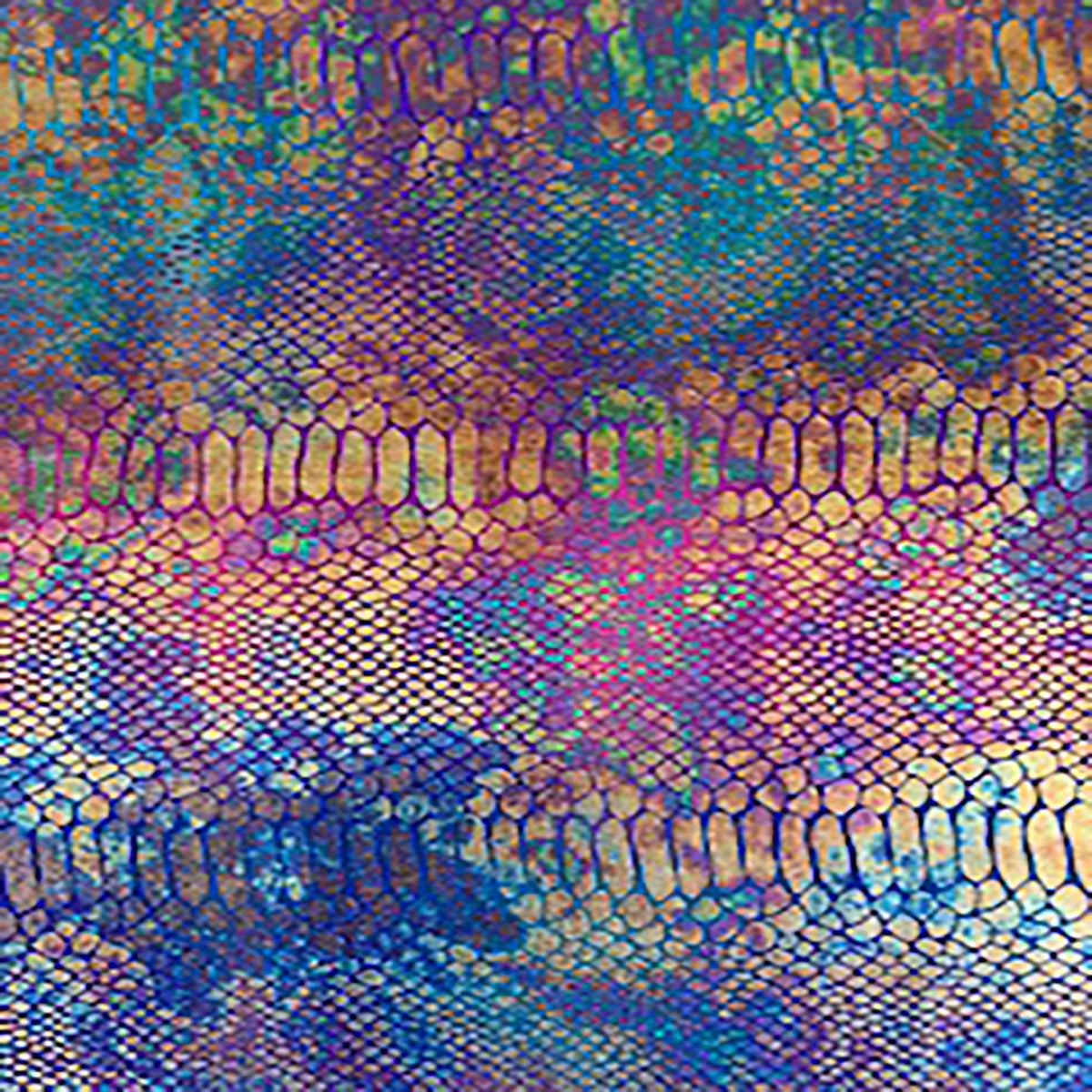 Stretch Nylon Spandex Fabric Amazon Snake  | Spandex Palace