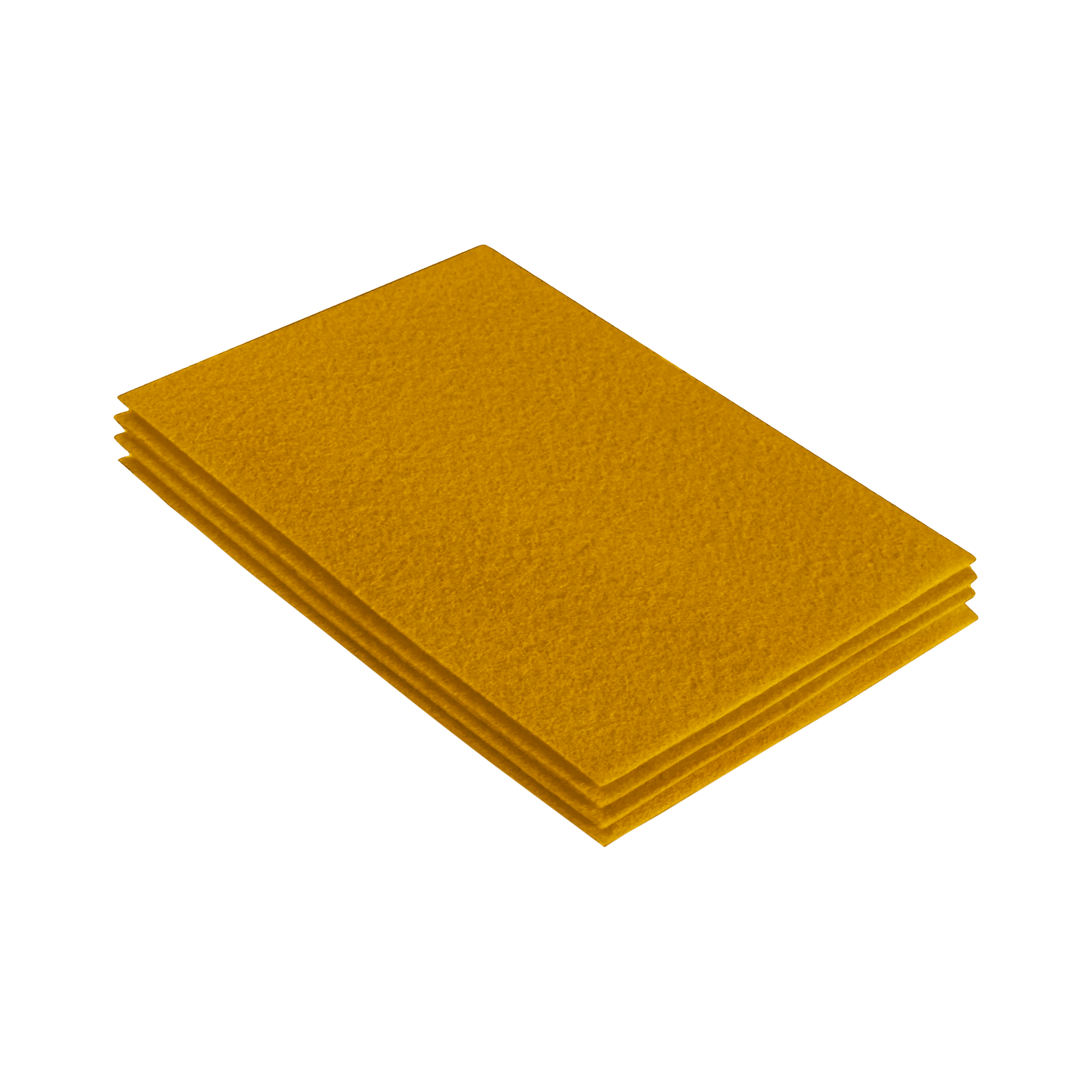 Acrylic Felt Sheet Packs 9"X12" | Antique Gold