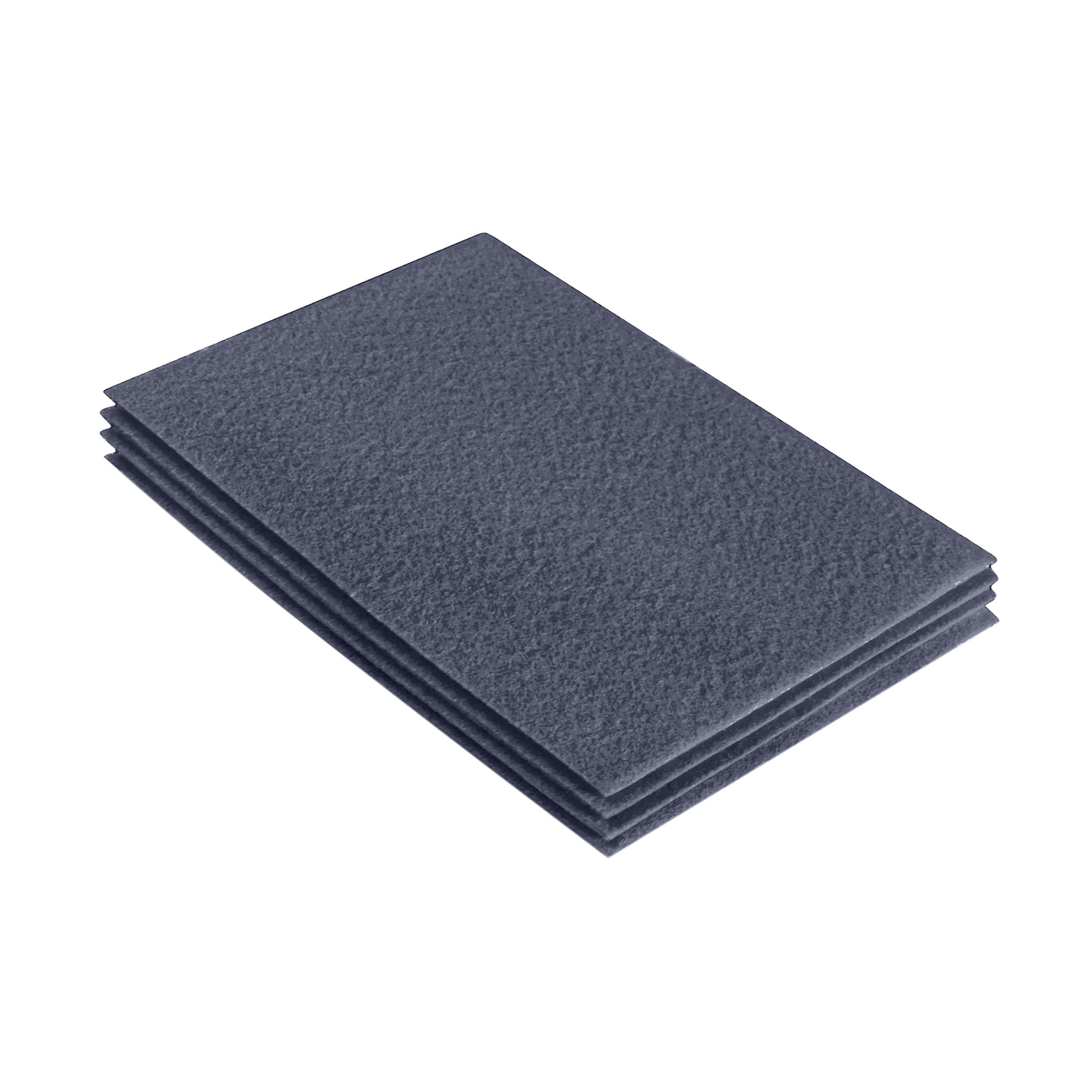Acrylic Felt Sheet Packs 9"X12" | Heather Grey