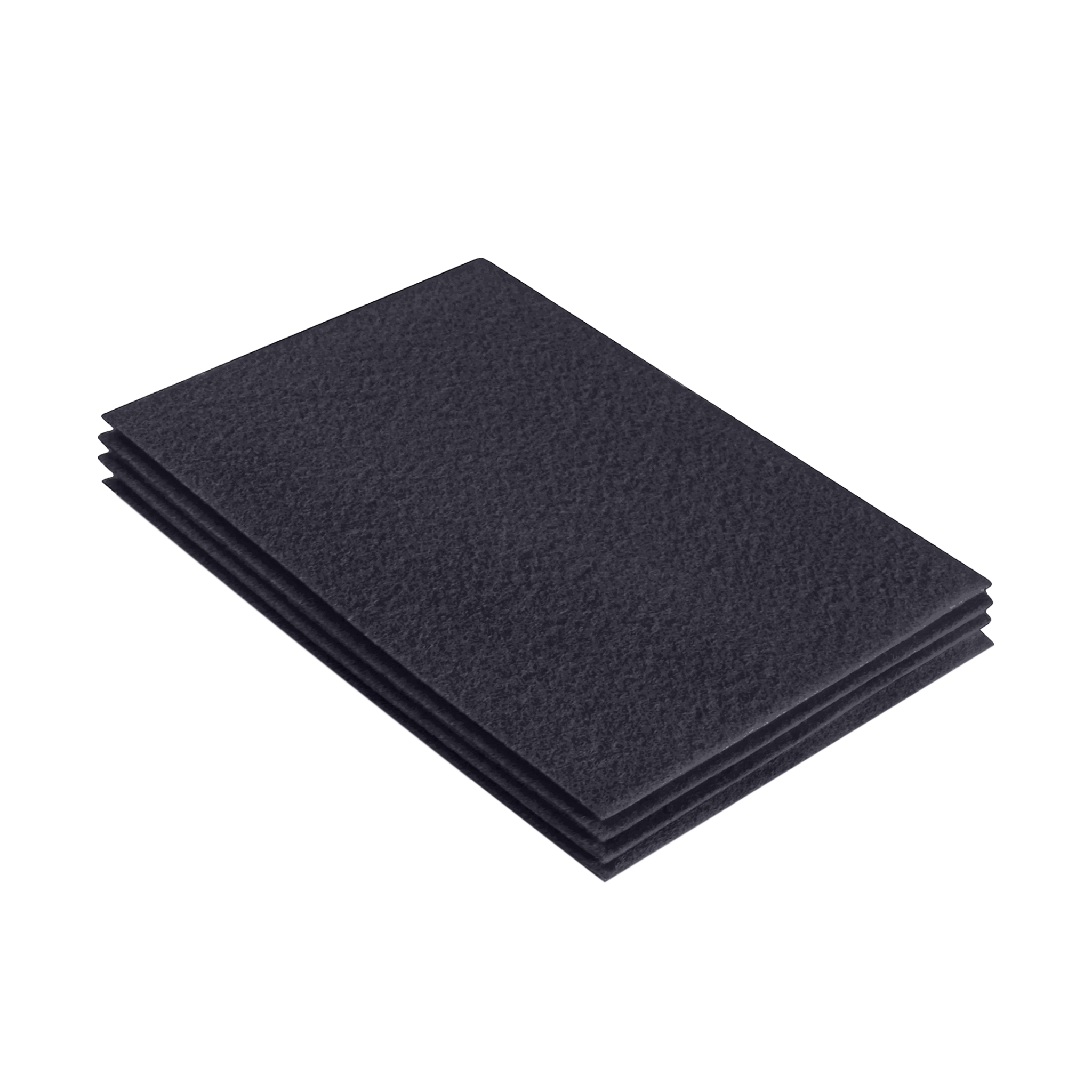 Acrylic Felt Sheet Packs 9"X12" | Dark Gray