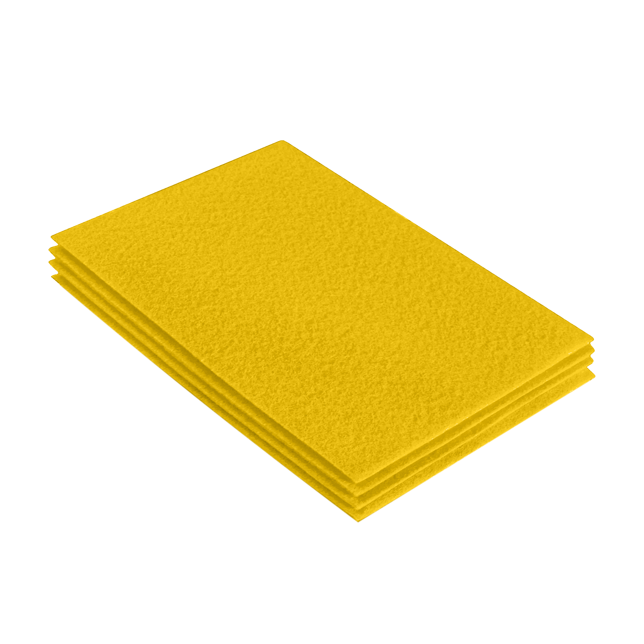 Acrylic Felt Sheet Packs - 9"X12" | Yellow
