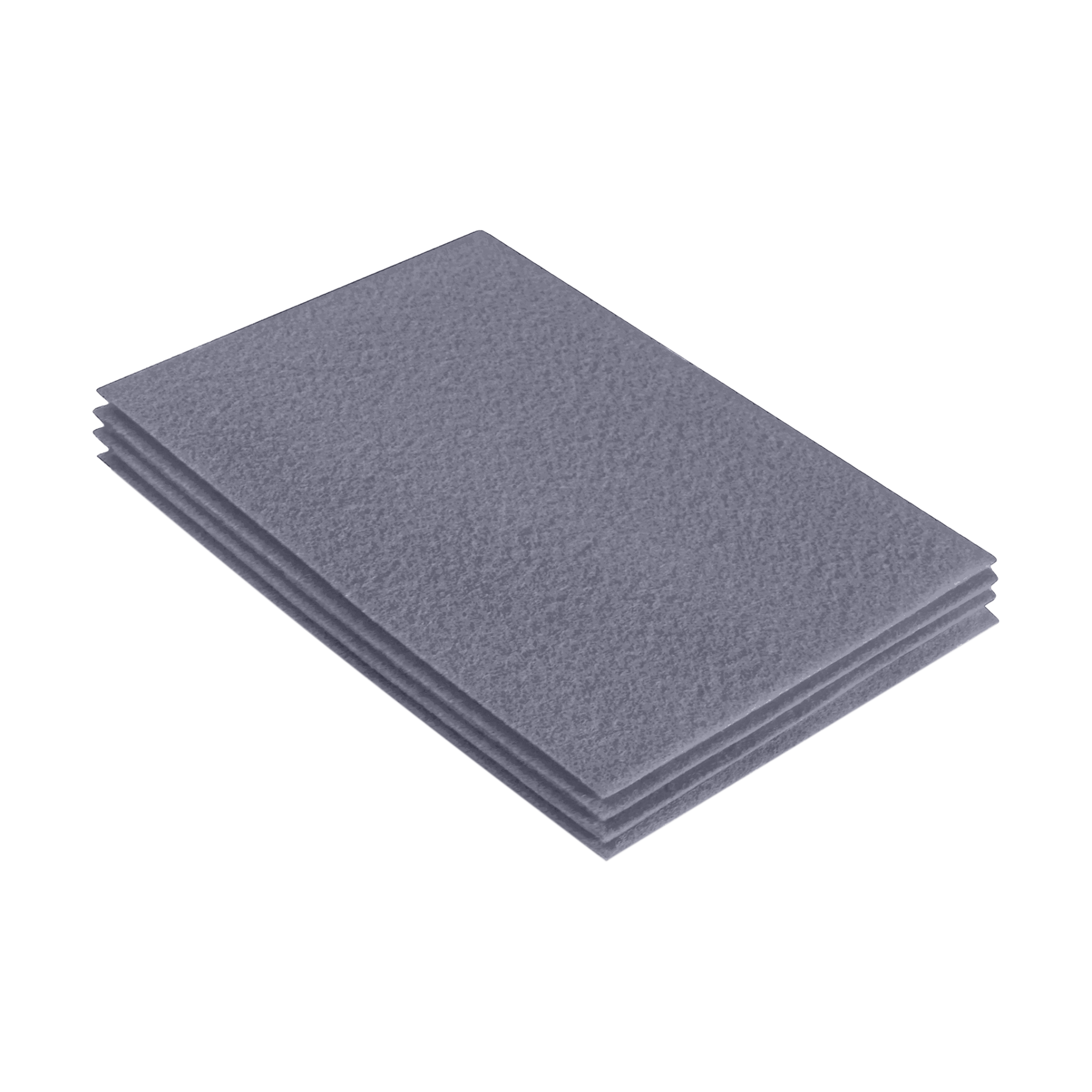 Acrylic Felt Sheet Packs 9"X12" | Grey
