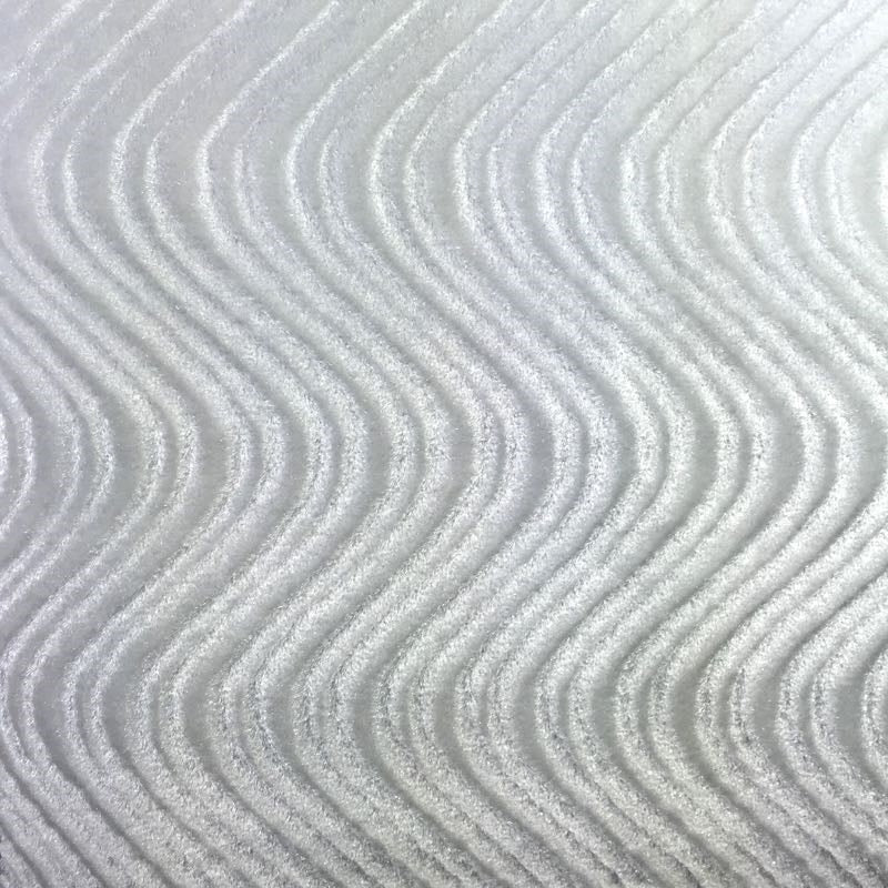 Swirl Velvet Flocking Fabric