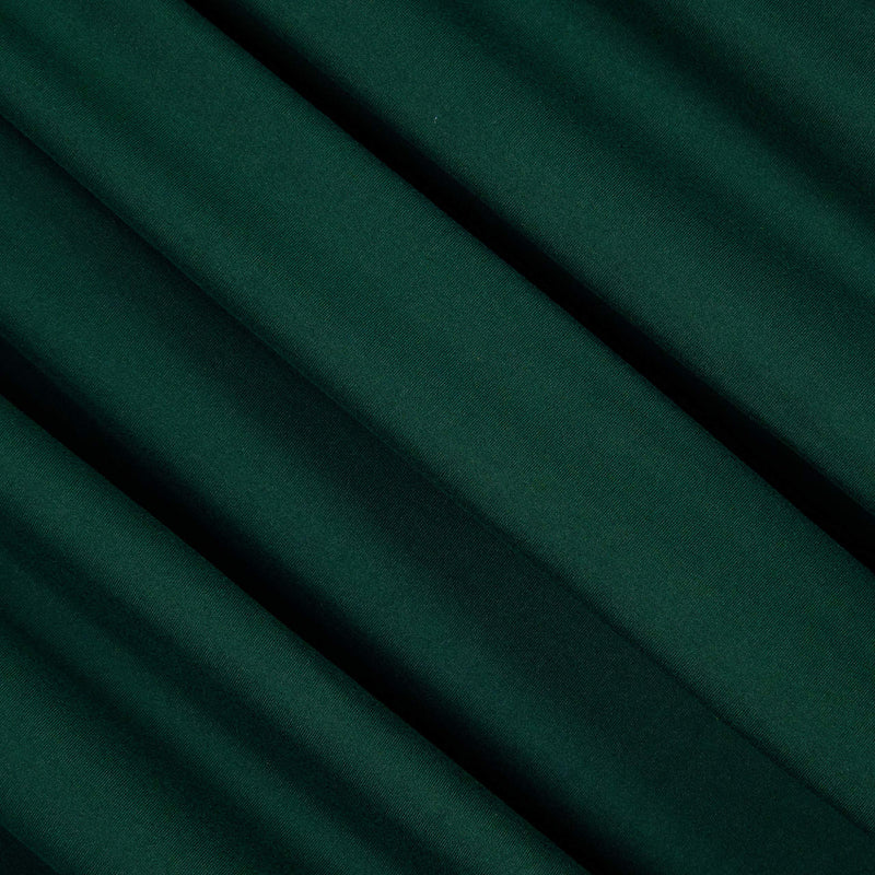 DTY Double Brushed Polyester Spandex Knit Fabric | Hunter Green