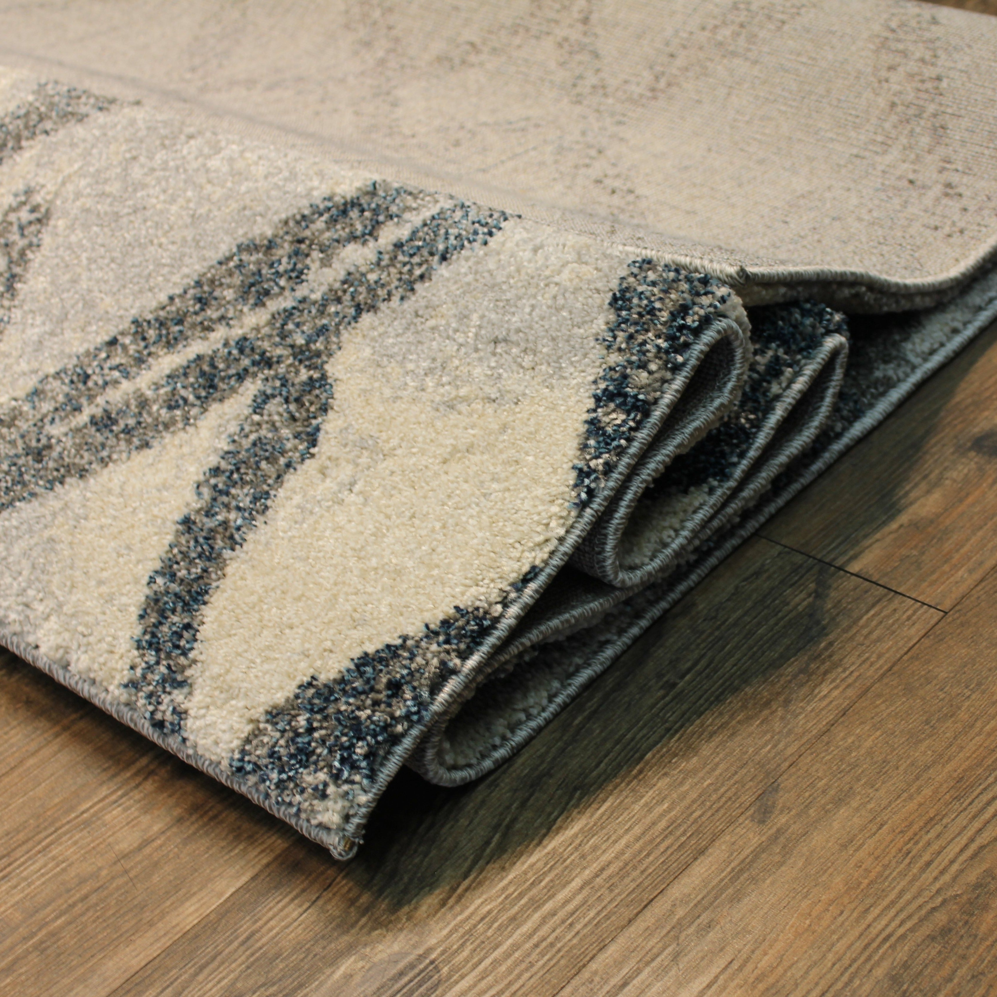 Indoor/Outdoor Designer Durable Neutral Colored Area Rug