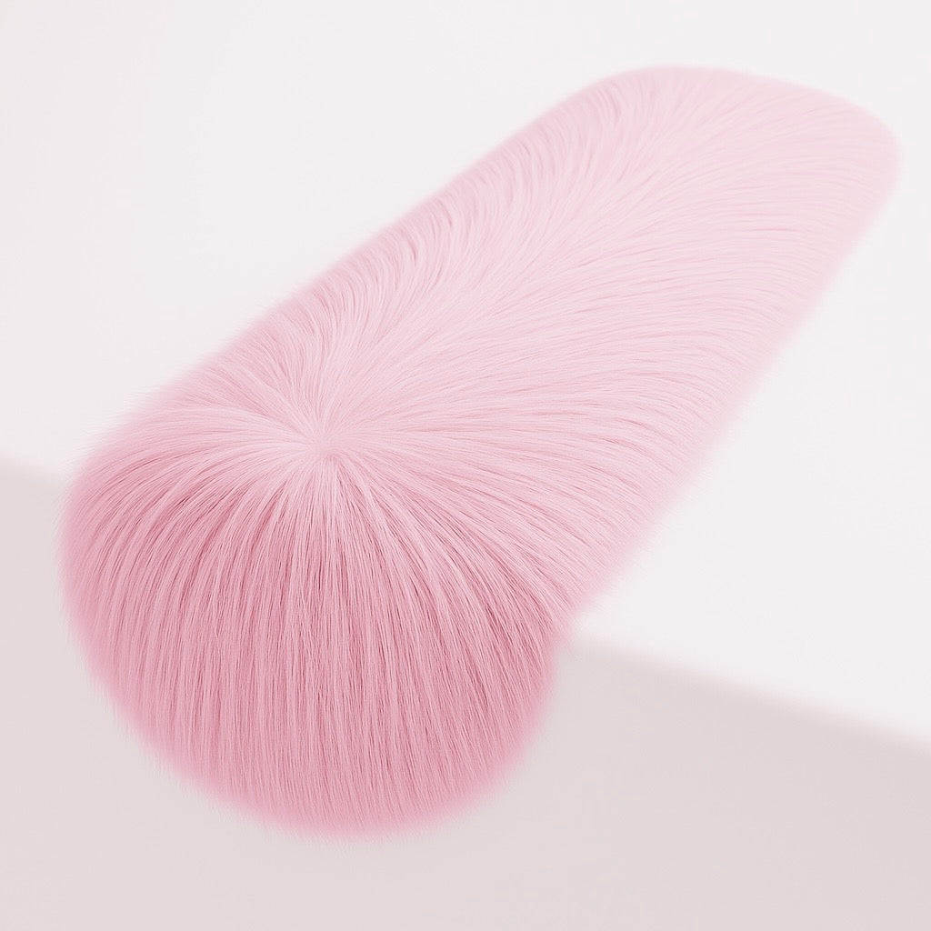 Faux Fur Table Runners – Elegant Decor for Every Occasion - Baby Pink