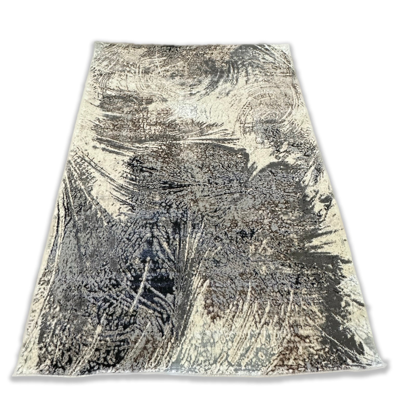 Color-Changing Polyester Viscose Blend Area Rug | Style# BIV 606 - Flat Weave Rug