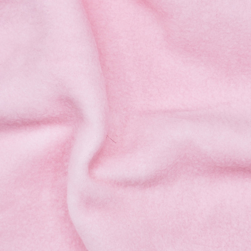 Anti-Pill Polar Fleece Fabric by the Yard – Light Pink (60", 280 GSM)