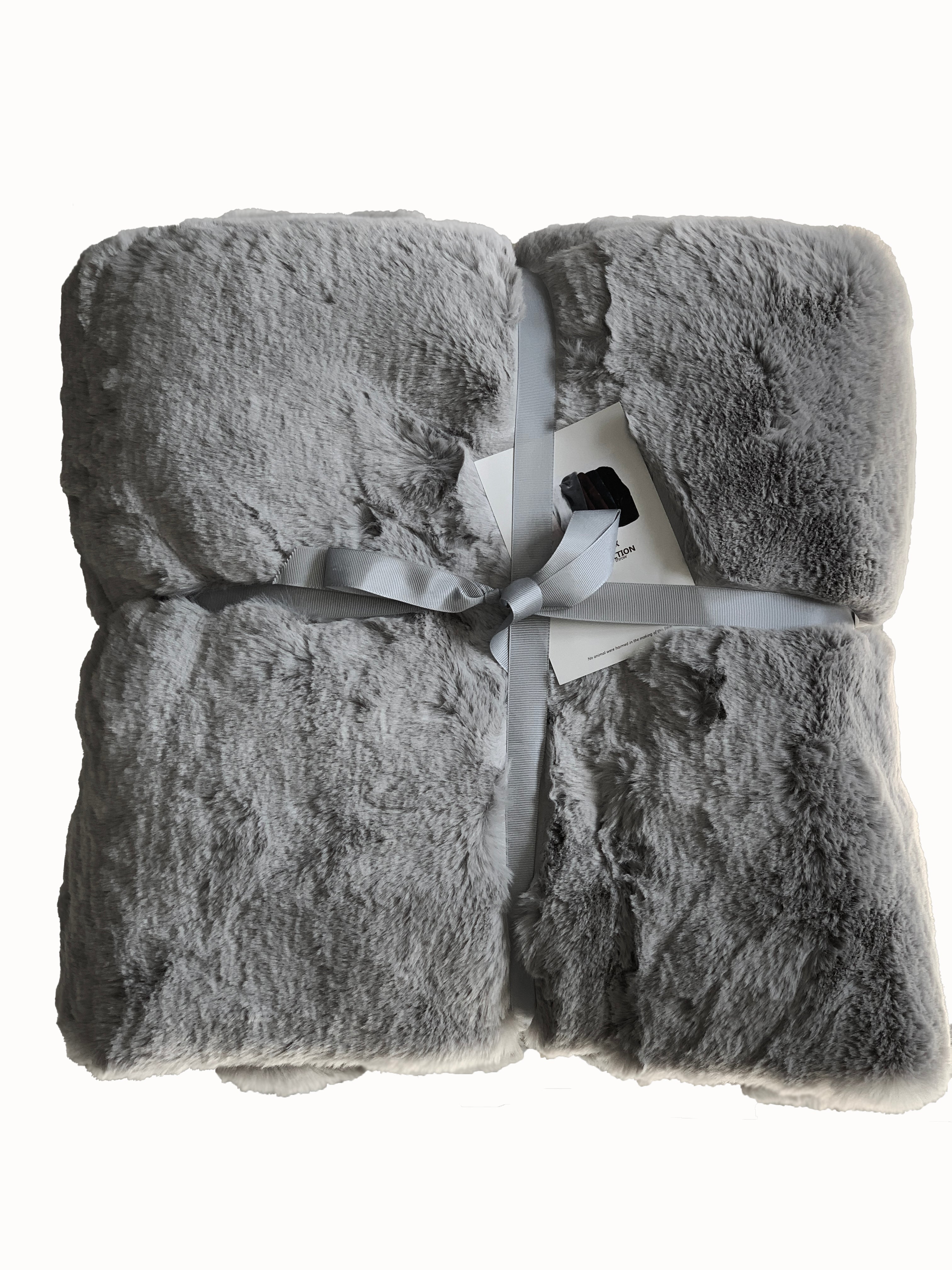 Bella Luxury Faux Fur Throw Blanket Collection
