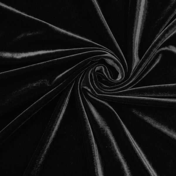 Heavy Stretch Velvet Spandex Fabric
