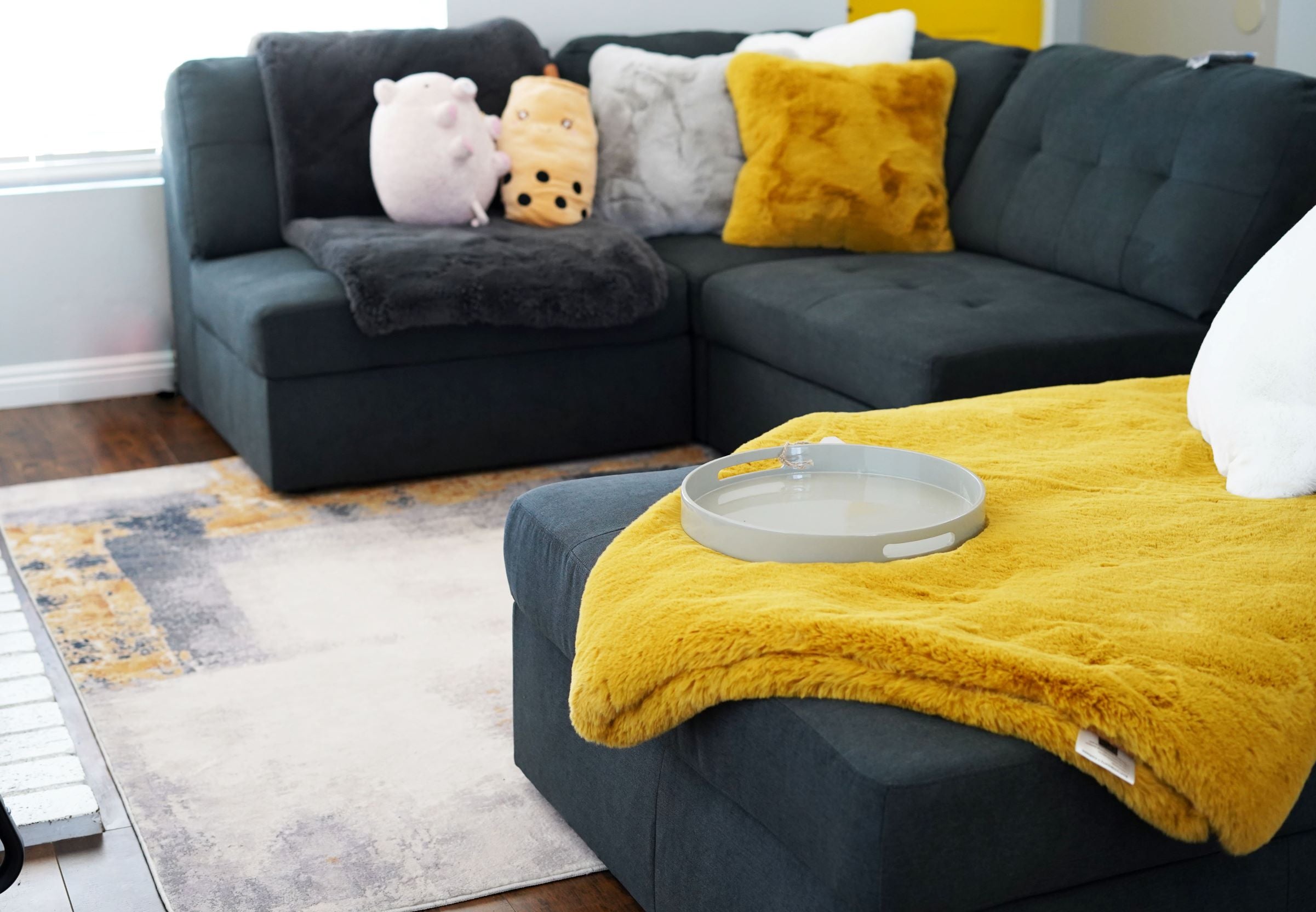 Soft Cozy Faux Fur Blanket/ Coverlet/ Bedspread/ Throw/ Bedcover/ Quilt