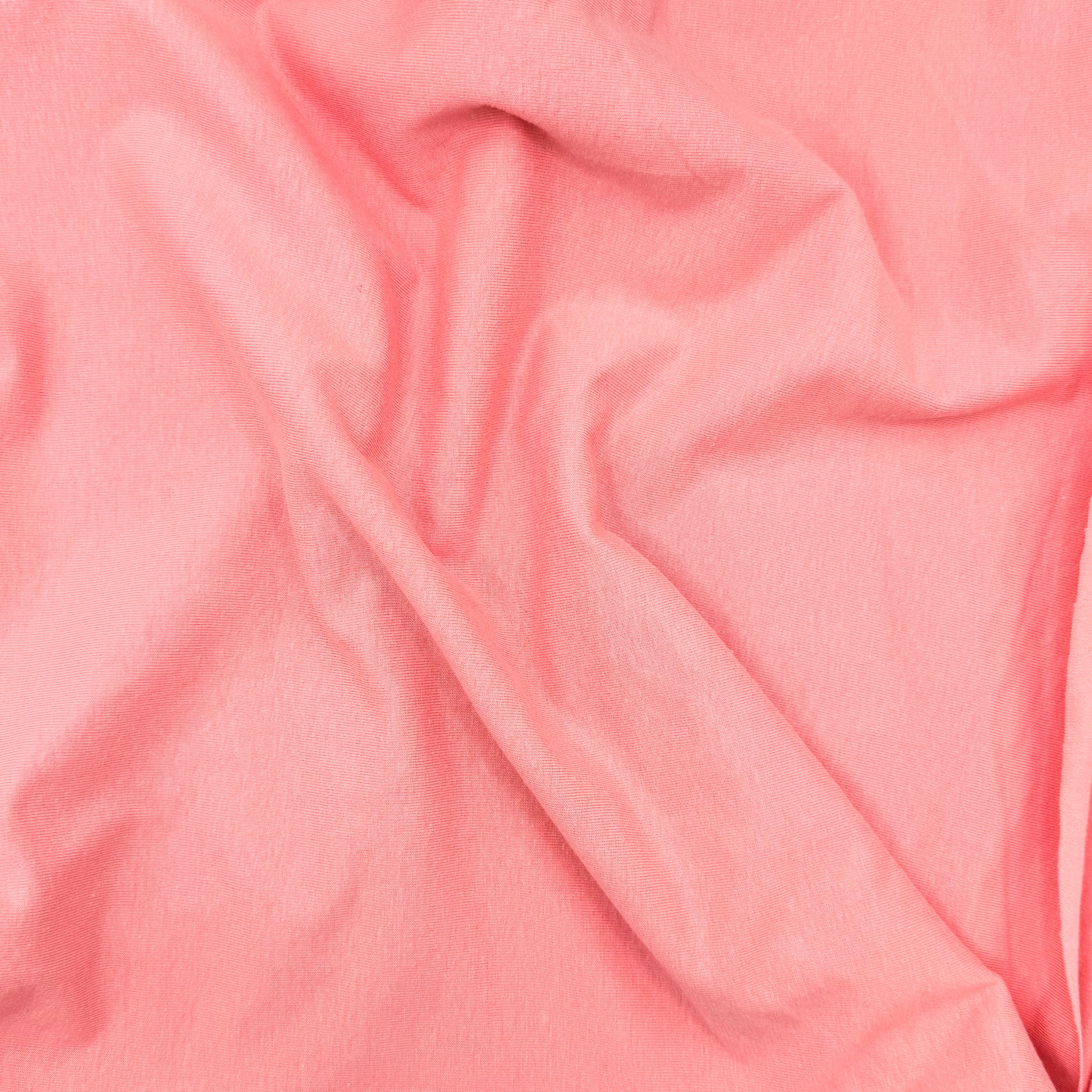 Cotton Spandex Jersey Knit Fabric – 10oz 4-Way Stretch | Dark Peach