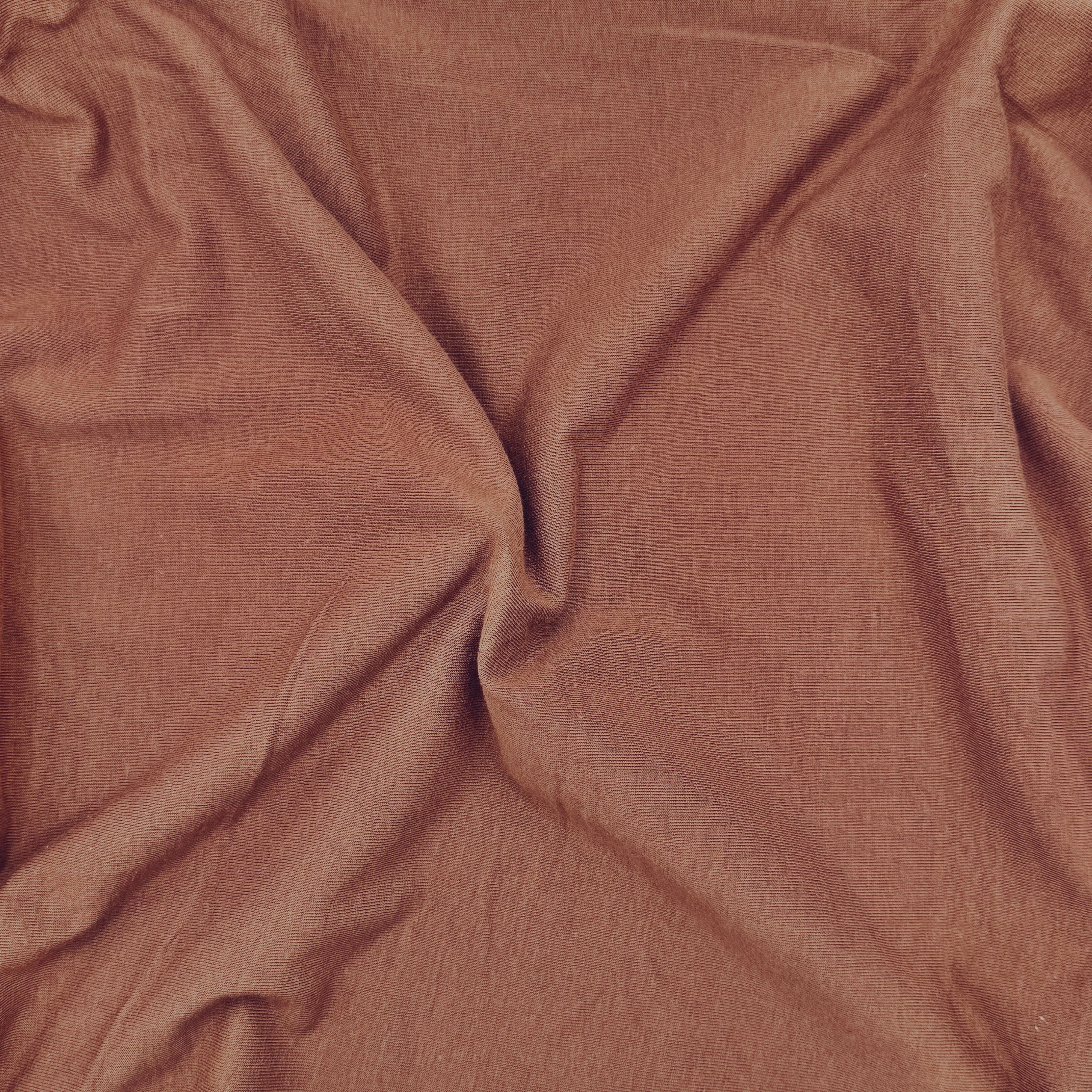 Cotton Spandex Jersey Knit Fabric – 10oz 4-Way Stretch | Mocha Brown