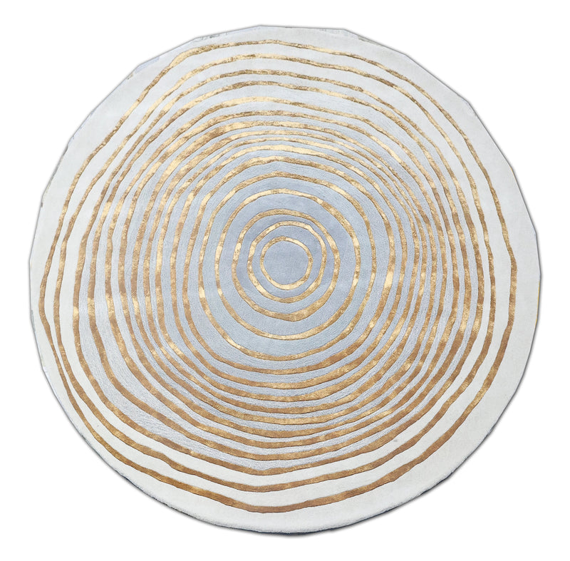 Beluga Tufted Design 50 Round Area Rug