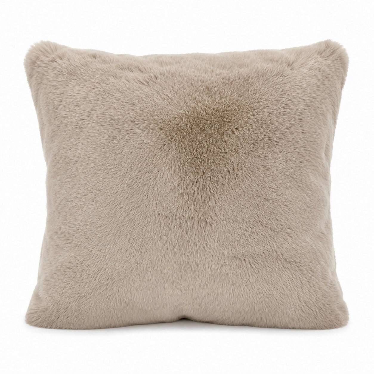 Soft Cozy Fuzzy Faux Fur Throw Pillow