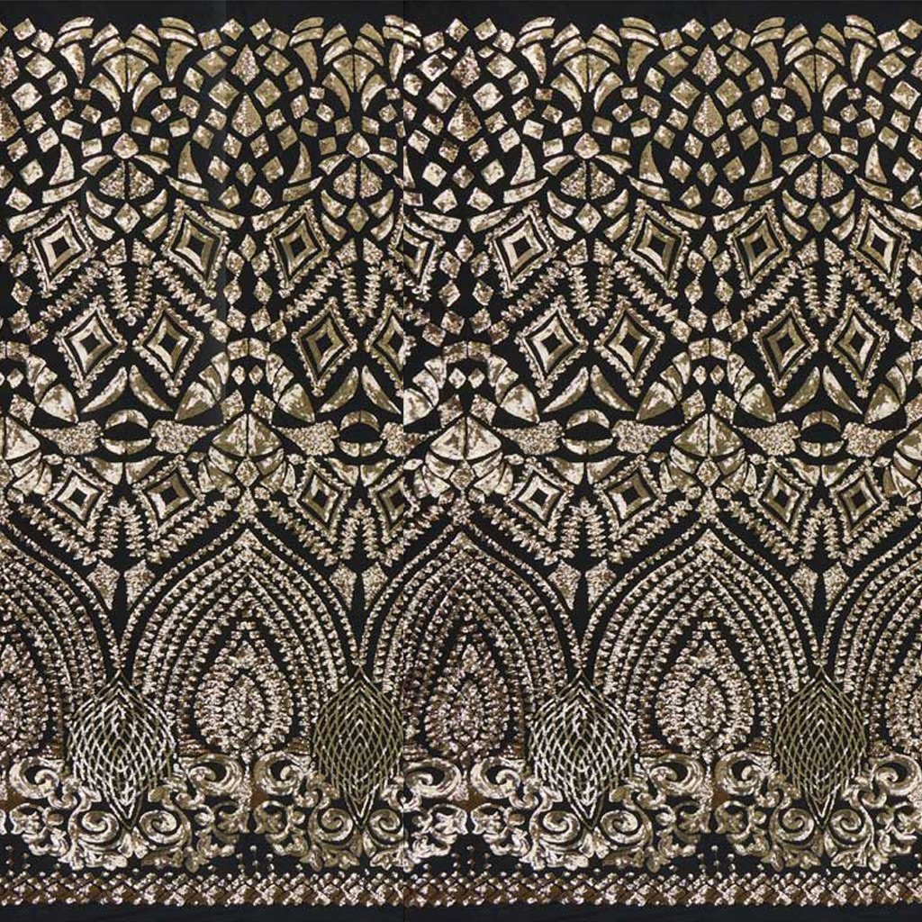 Cleopatra Stretch Mesh Sequin Fabric | Blue Moon Fabrics