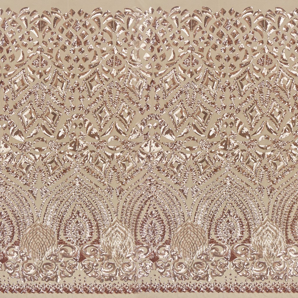 Cleopatra Stretch Mesh Sequin Fabric | Blue Moon Fabrics