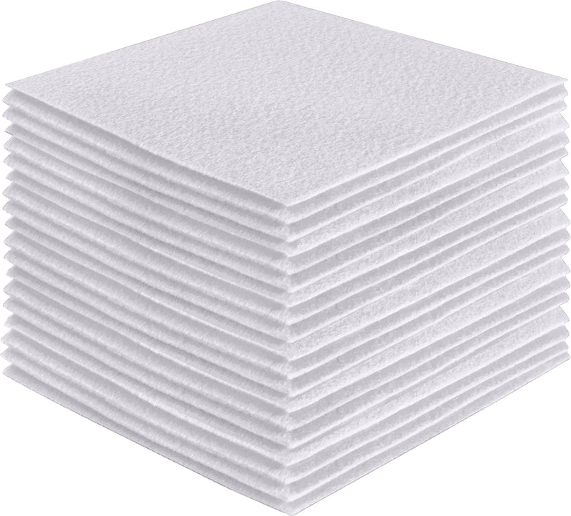 Acrylic Felt Craft Sheet Packs – White | Soft Felt for DIY & Sewing