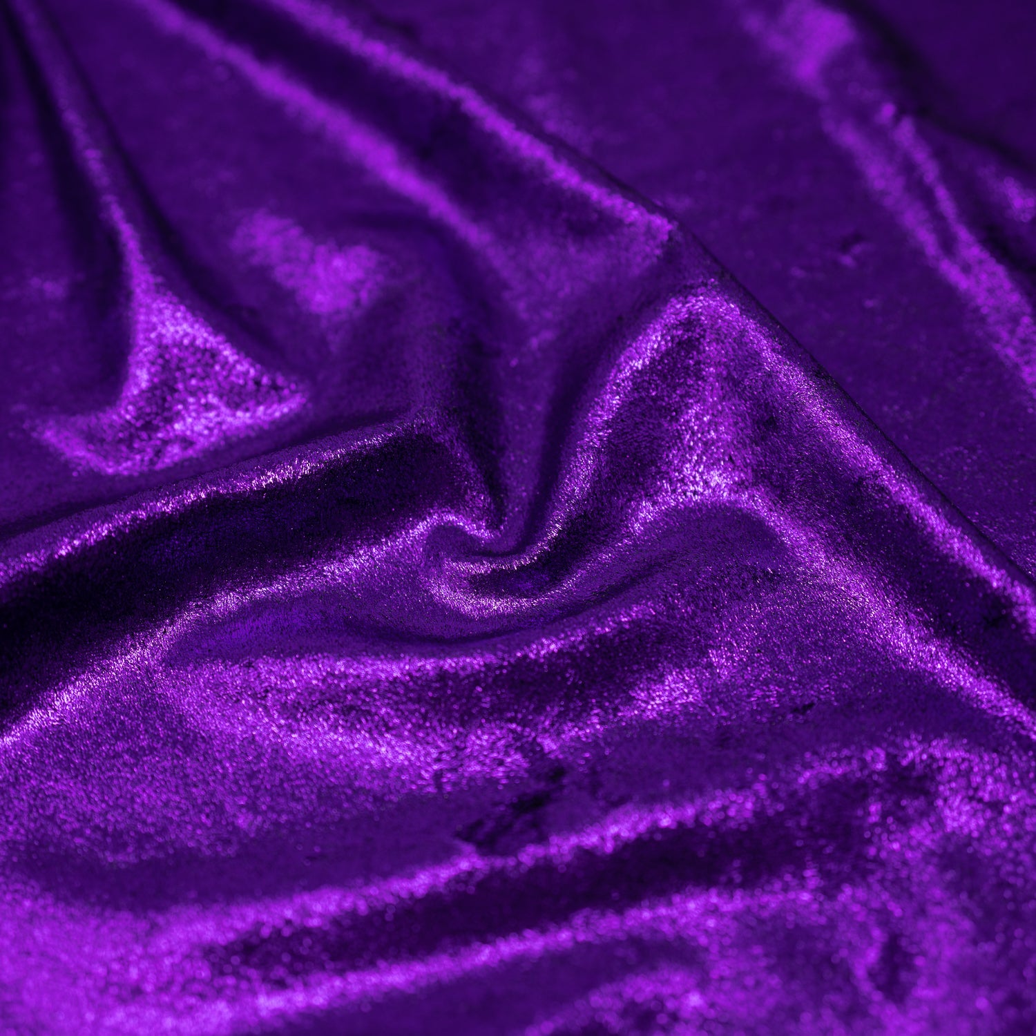 D Isis Foiled Stretch Velvet Fabric | Blue Moon Fabrics