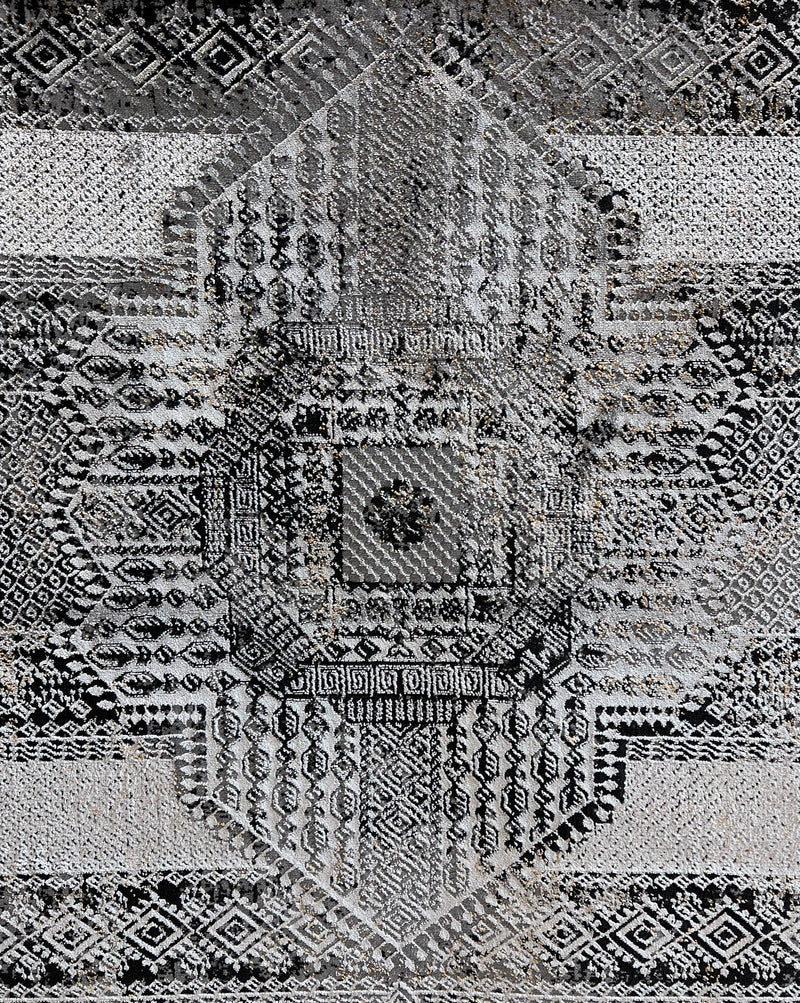 Chromatic Elegance: Foldable Flat Weave Area Rug with Shifting Hues