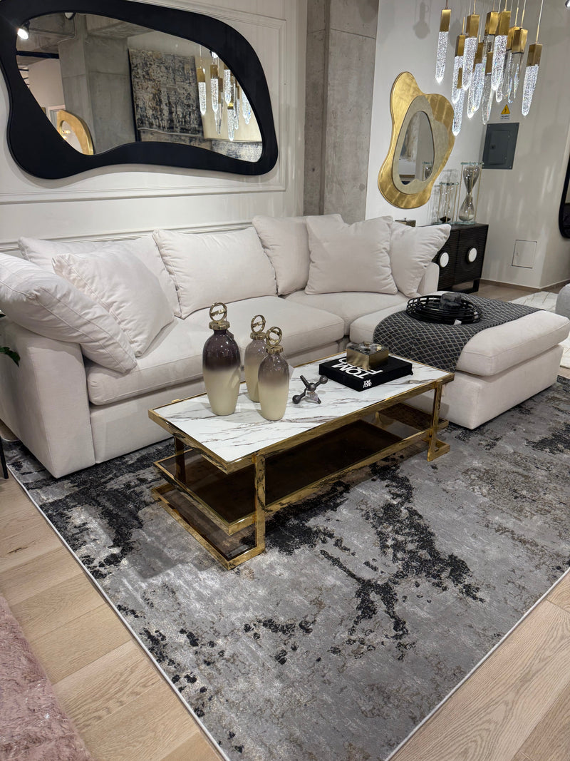Dynamic Color-Shifting Foldable Flat Weave Area Rug: Elevate Your Space