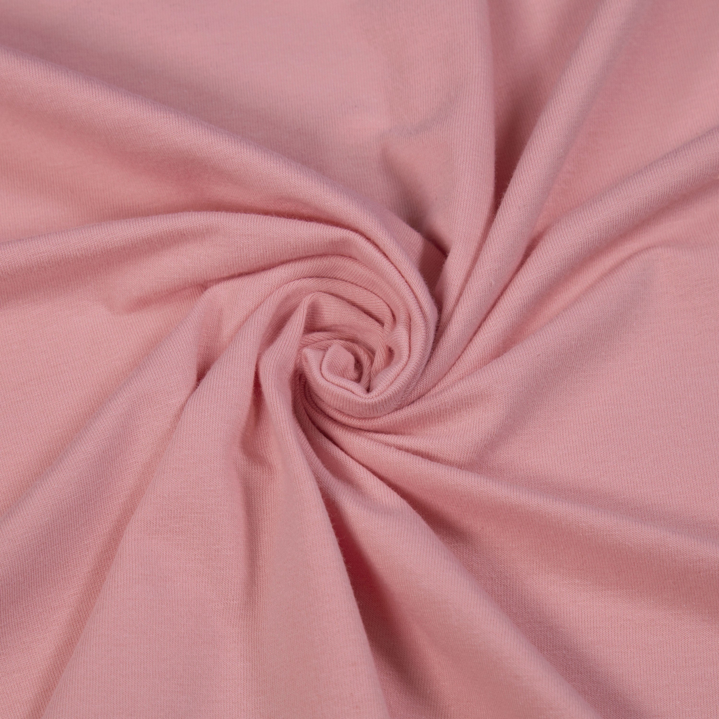 Cotton Spandex Jersey Knit Fabric – 10 oz 4-Way Stretch | Dusty Pink