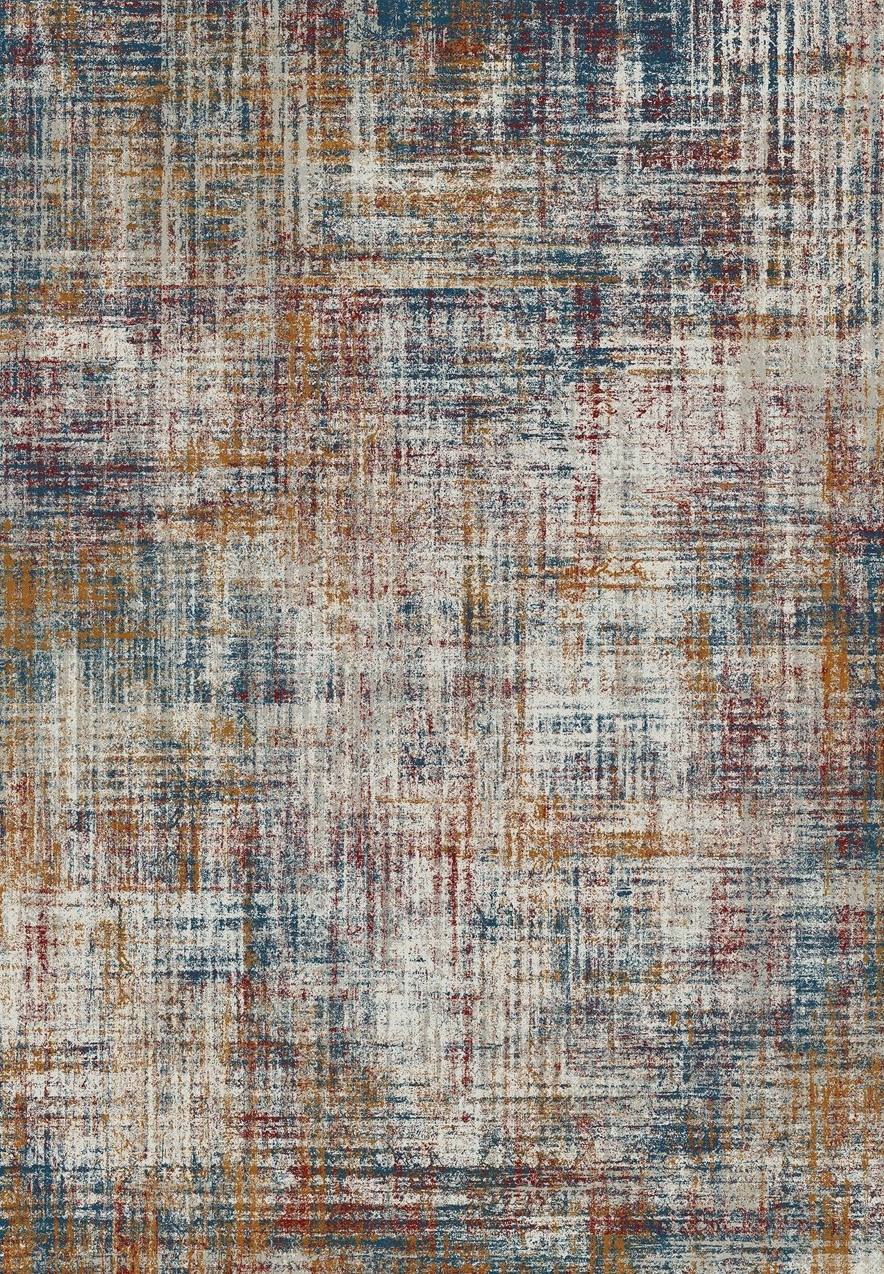 Vintage Style Soft Print on Design Elevate 238 Area Rug