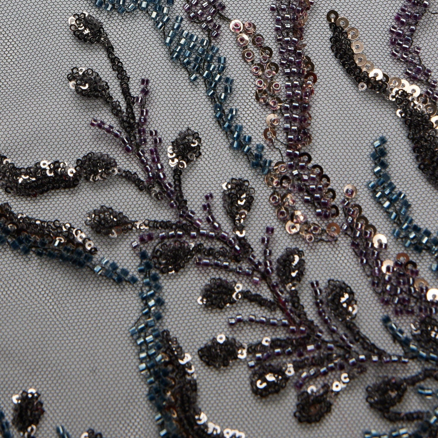 EMBROIDERED BEADED & SEQUINED LACE - Exquisite Fabrics
