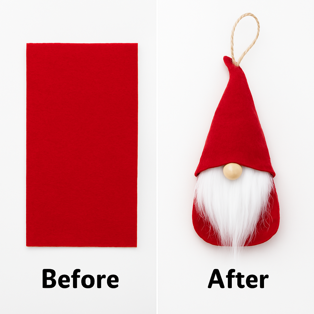 3.2mm Thick Acrylic Felt Sheets – 9x12" – Single Colors or Multi-Color Packs