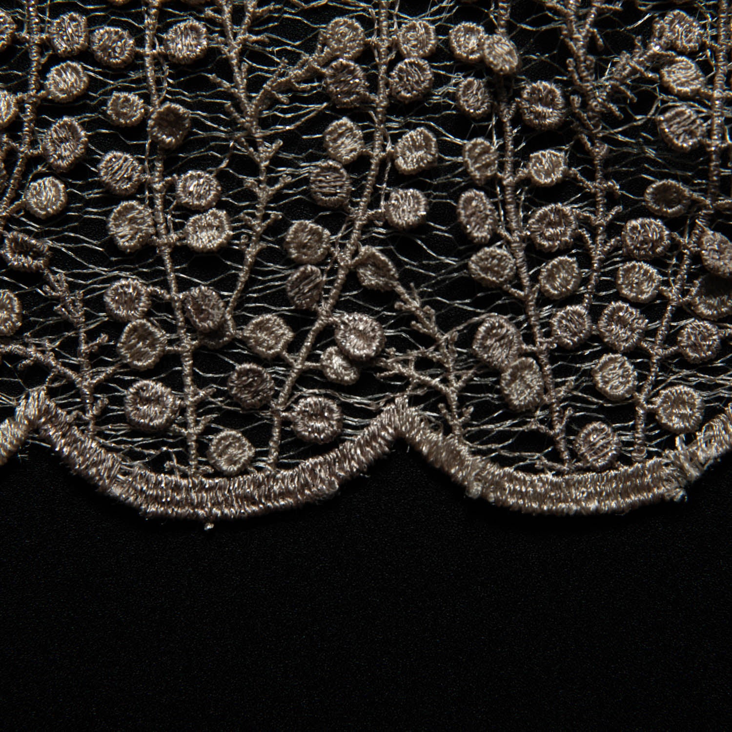 Seagull Tulle Lace Fabric MP/P Dalang Embroidered with Glorious Pattern 50/52" Wide | Exquisite Fabric