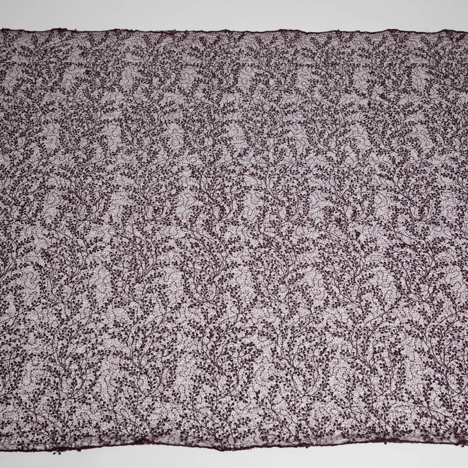 Spider Tulle Lace Fabric with Spangles & Sequins and Incredibly Rich & Elegant Pattern 52" Wide | Exquisite Fabric