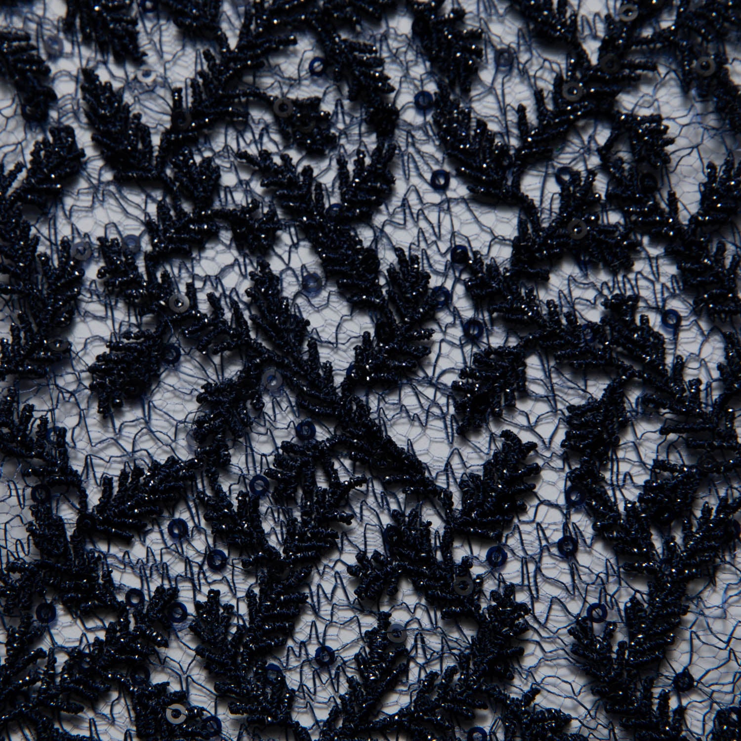 Embroidered Tulle Lace Fabric with Beautiful Intricate Design 50/52" Wide | Exquisite Fabric