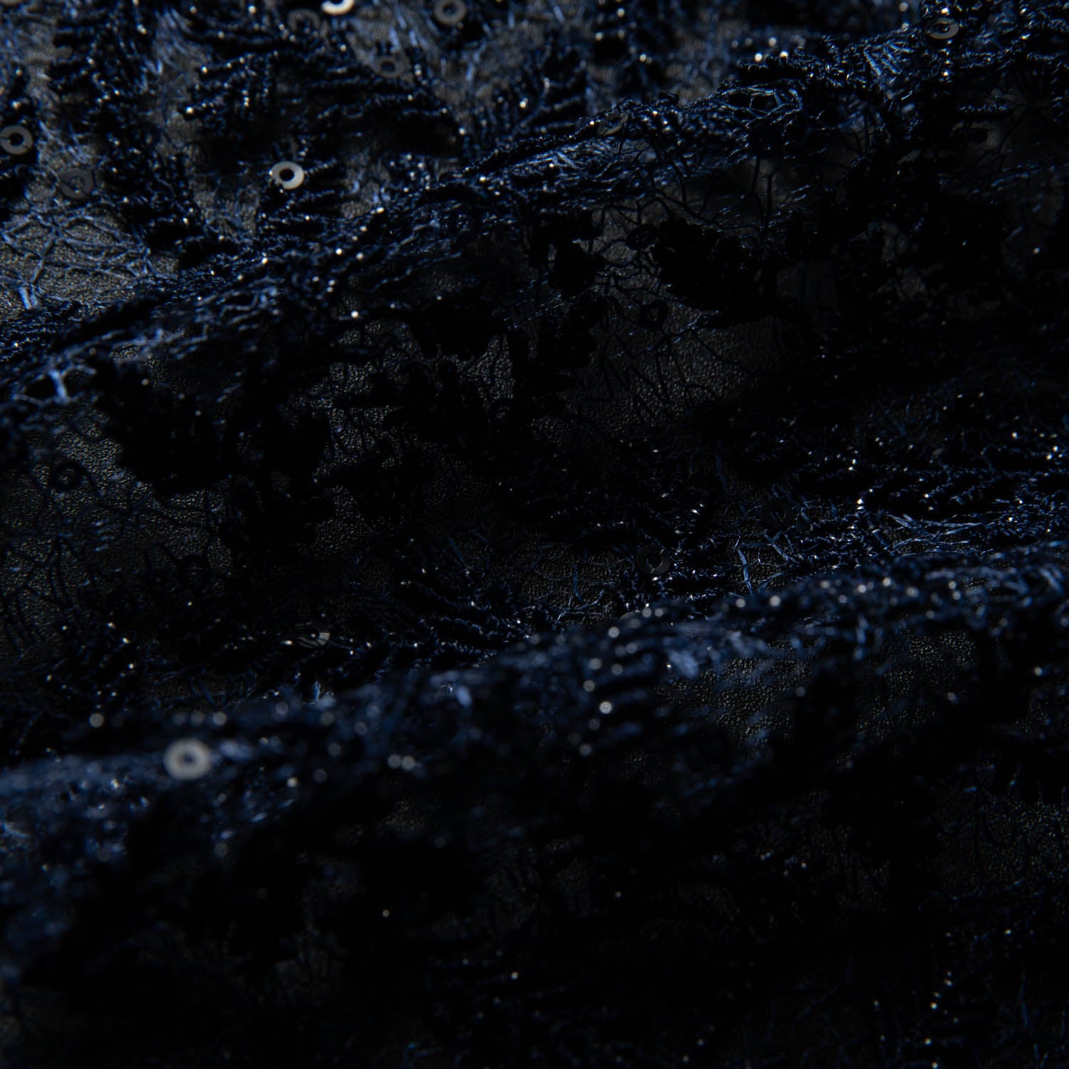 Embroidered Tulle Lace Fabric with Beautiful Intricate Design 50/52" Wide | Exquisite Fabric