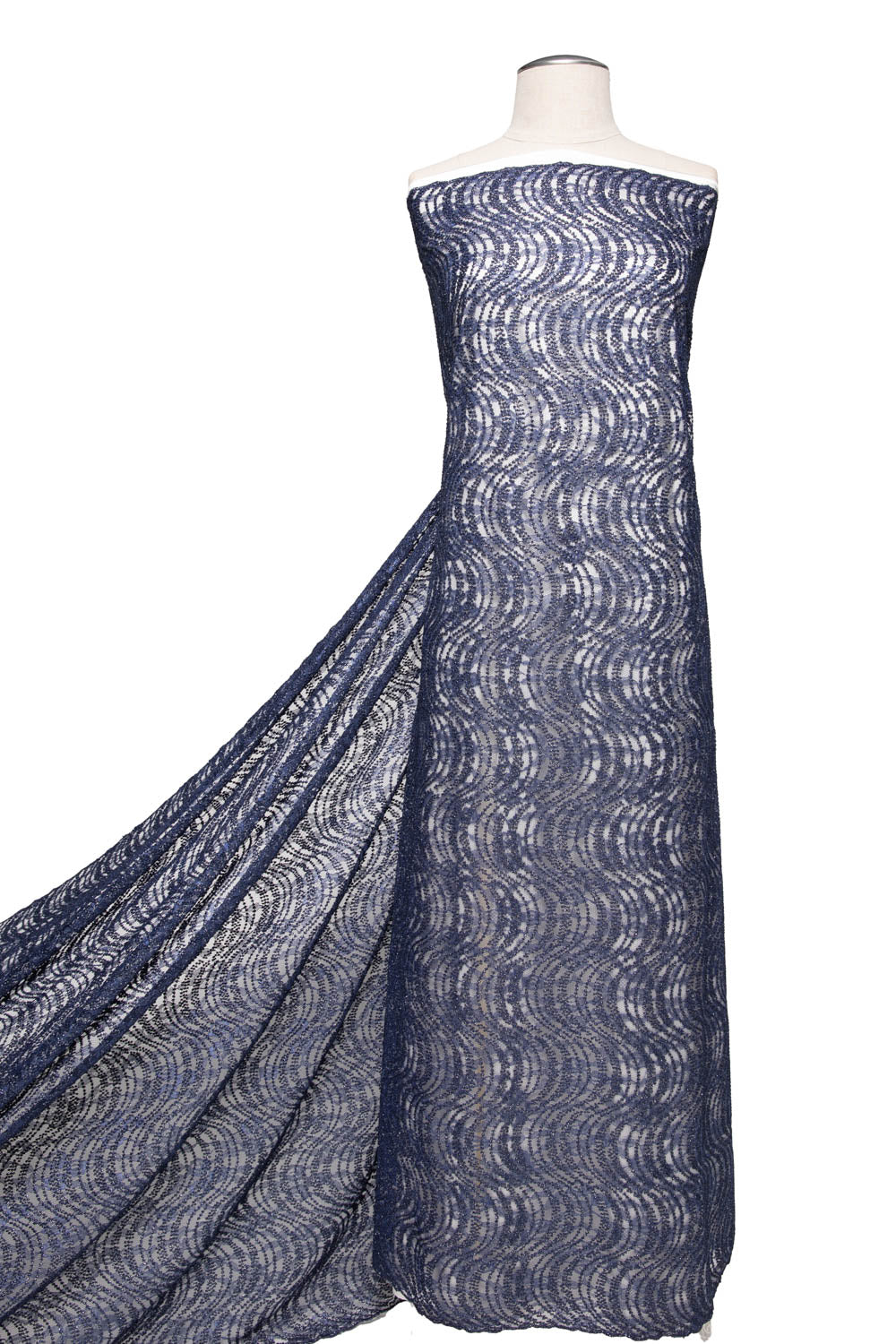 Seagull Tulle Lace Fabric MP/P Dalang Embroidered with Exquisite Design 50/52" Wide | Exquisite Fabric