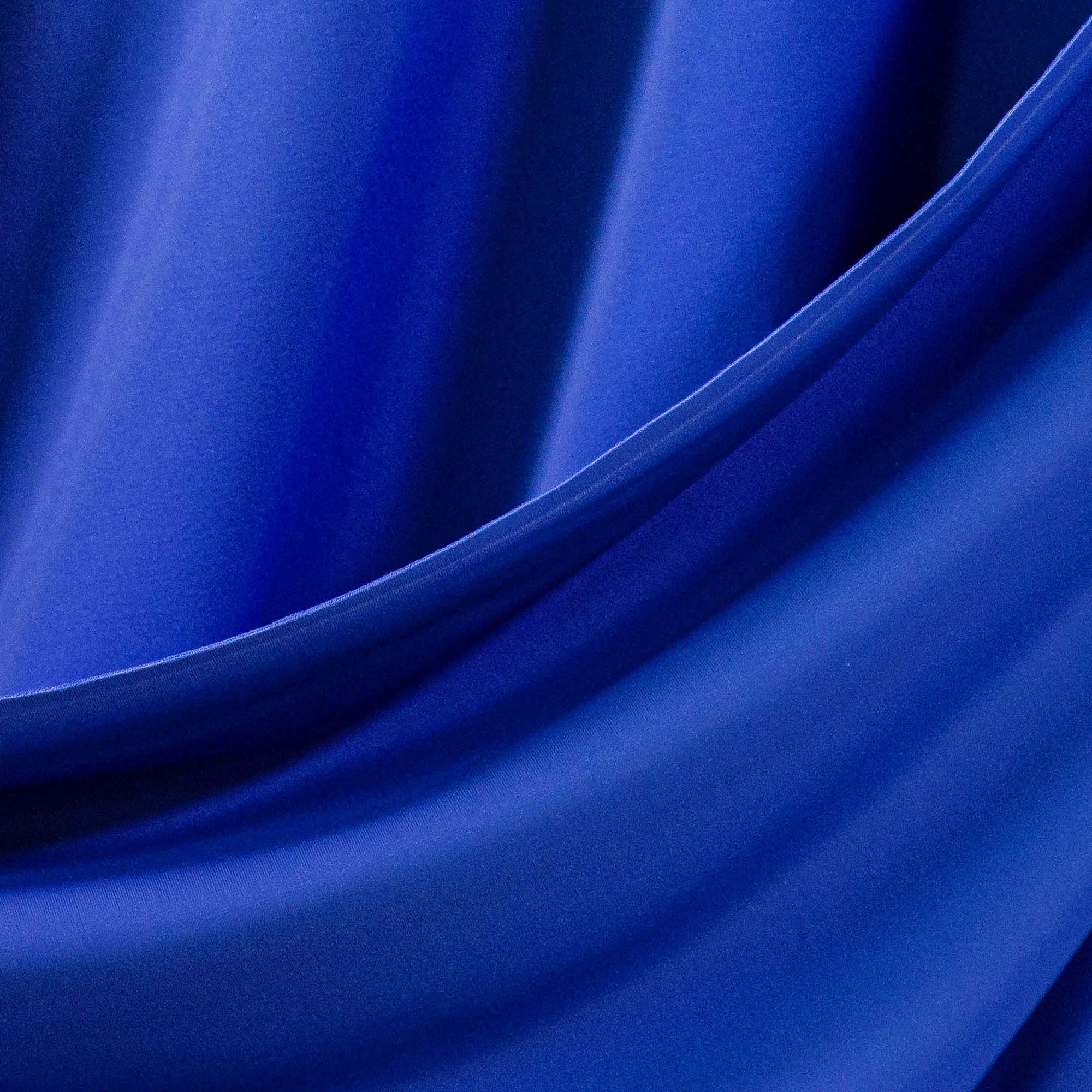 Nylon Spandex Matte Tricot Fabric 200 GSM Royal Blue | 4 Way Stretch