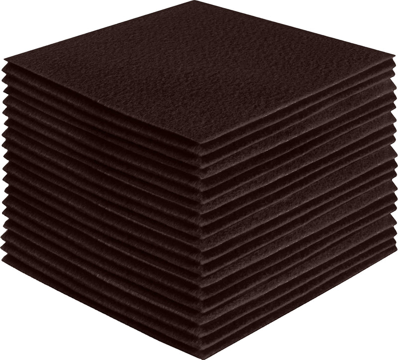 Acrylic Felt Craft Sheet Packs – Brown | Soft Felt for DIY & Crafts