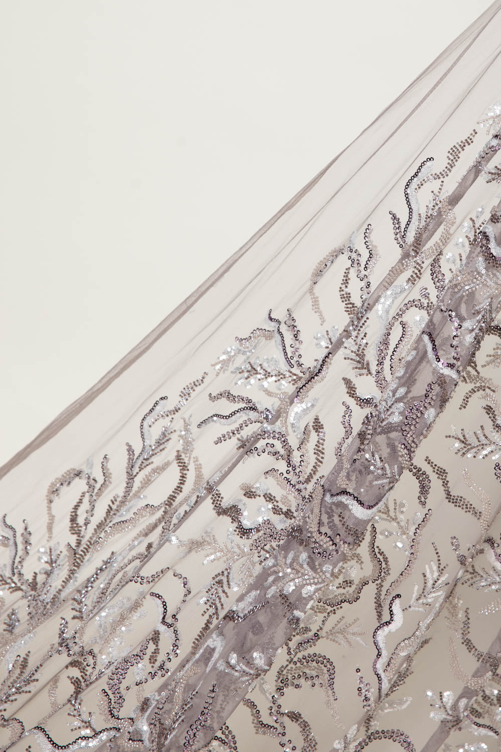 Embroidered Lace Fabric Beaded, Sequined with Amazing Rich Design 50/52" Wide | Exquisite Fabric