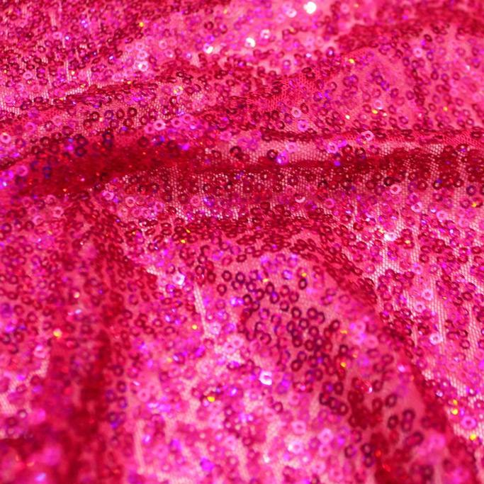 Flirt Stretch Mesh Sequin Fabric | Blue Moon Fabrics